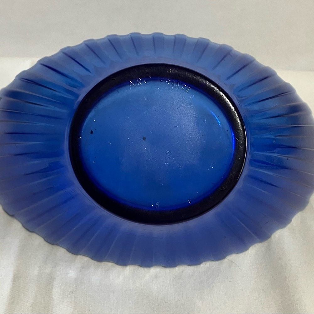 Cobalt Blue ARC France 46 Bowl - Picture 4 of 6